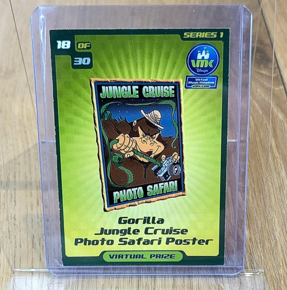 Virtual Magic Kingdom VMK Jungle Cruise Poster Card